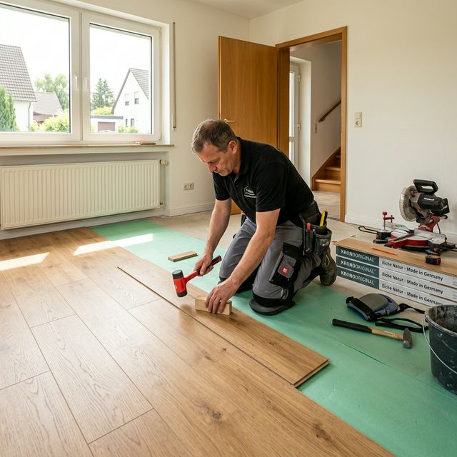 Bodenarbeiten Parkett NRW – Rheinbau GmbH