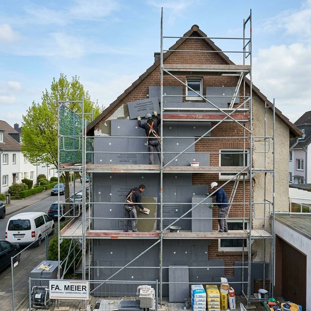 Fassadendämmung NRW – Rheinbau GmbH